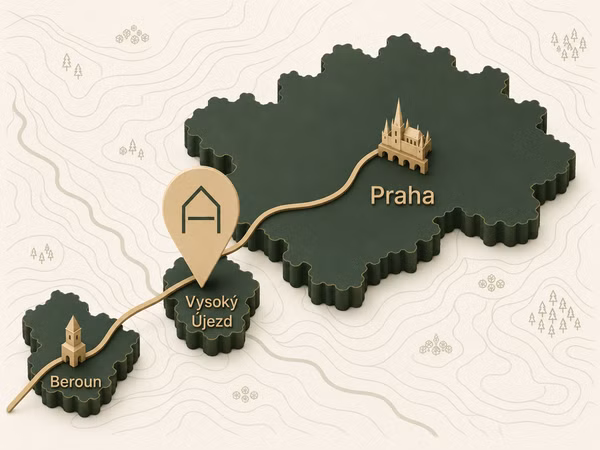 Pohled na lokalitu projektu Alfa